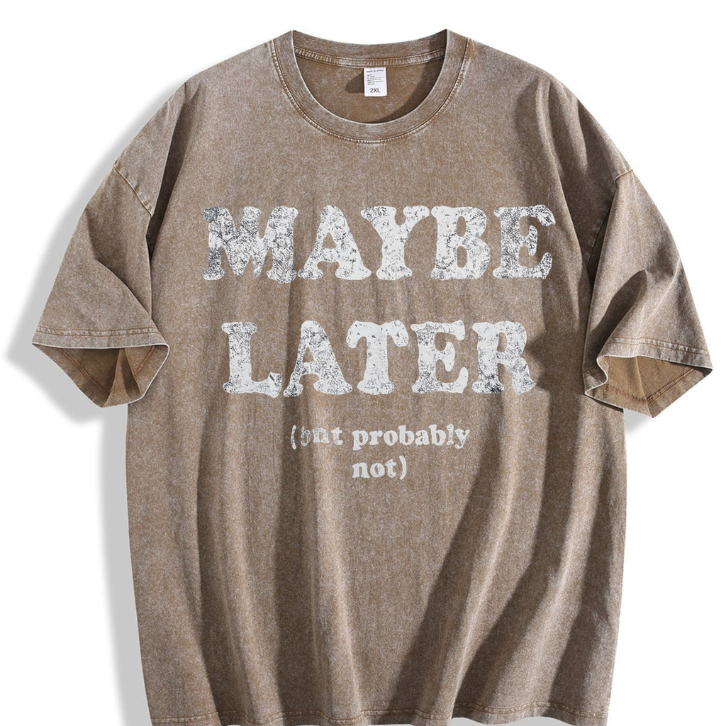 Maybe Later But Probably Not Funny Procrastination Joke product image 3
