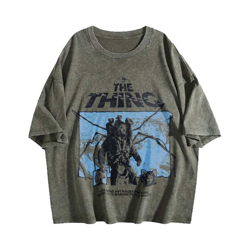 Y2K The Thing Vintage Washed T-Shirt product image 4