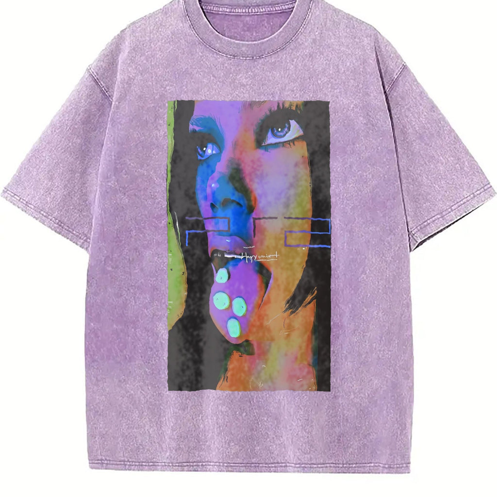 Ps2 Ad Campaign - Y2K Gaming Vintage Washed T-Shirt product image 6