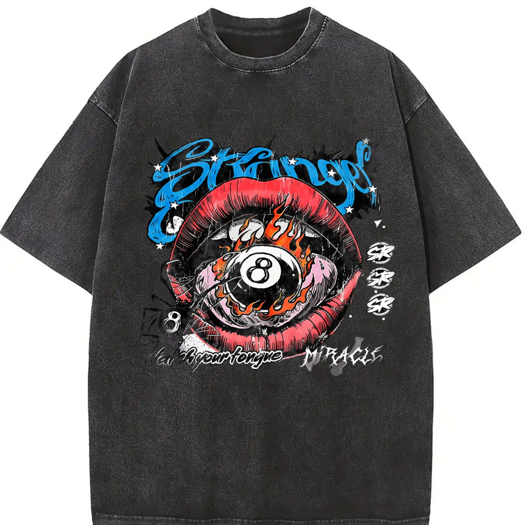 8 Lips Vintage Washed T-Shirt product image 2