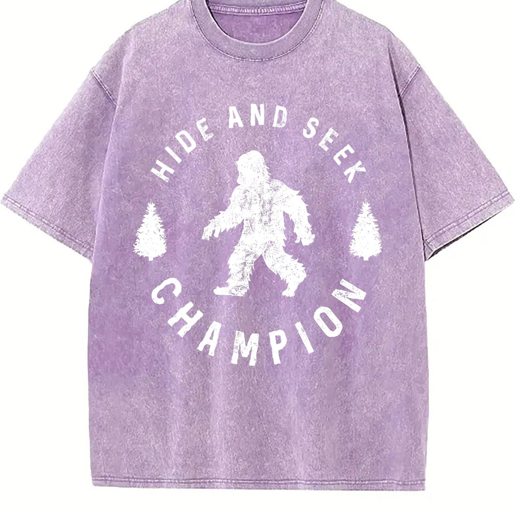 Hide And Seek Champion Funny Bigfoot Humor Cool Vintage product image 6