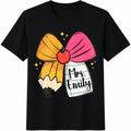 Teacher Coquette Bow Cotton T-Shirt product image 1