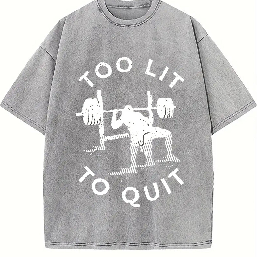 Gym Motivation Vintage Washed T-Shirt product image 5
