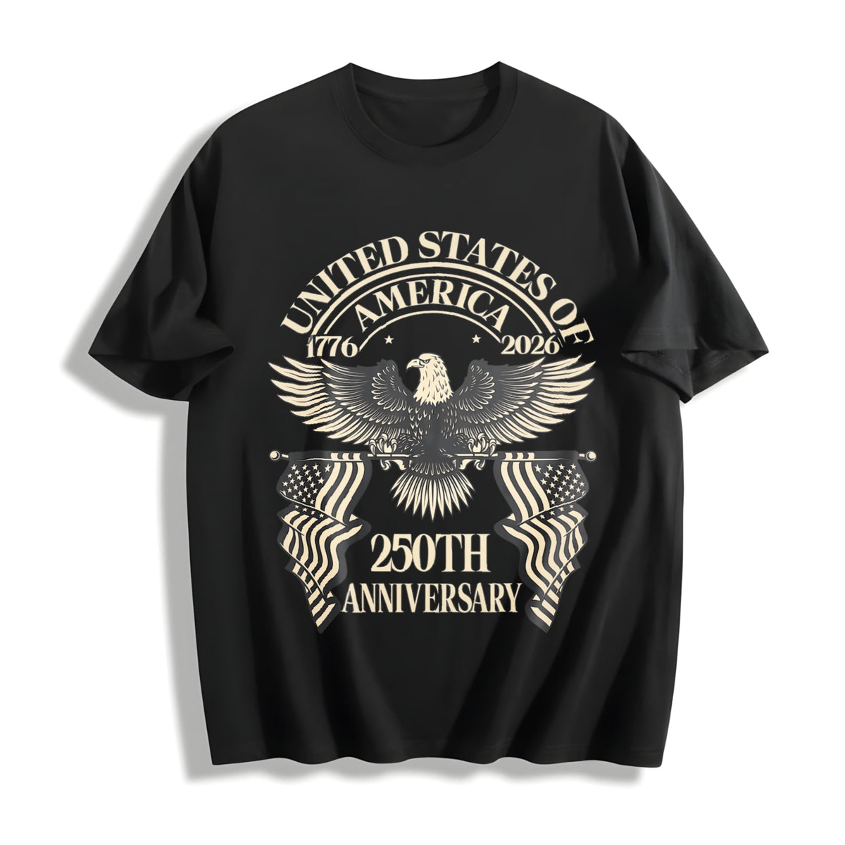 250 Years USA Anniversary Cotton T-Shirt product image 1