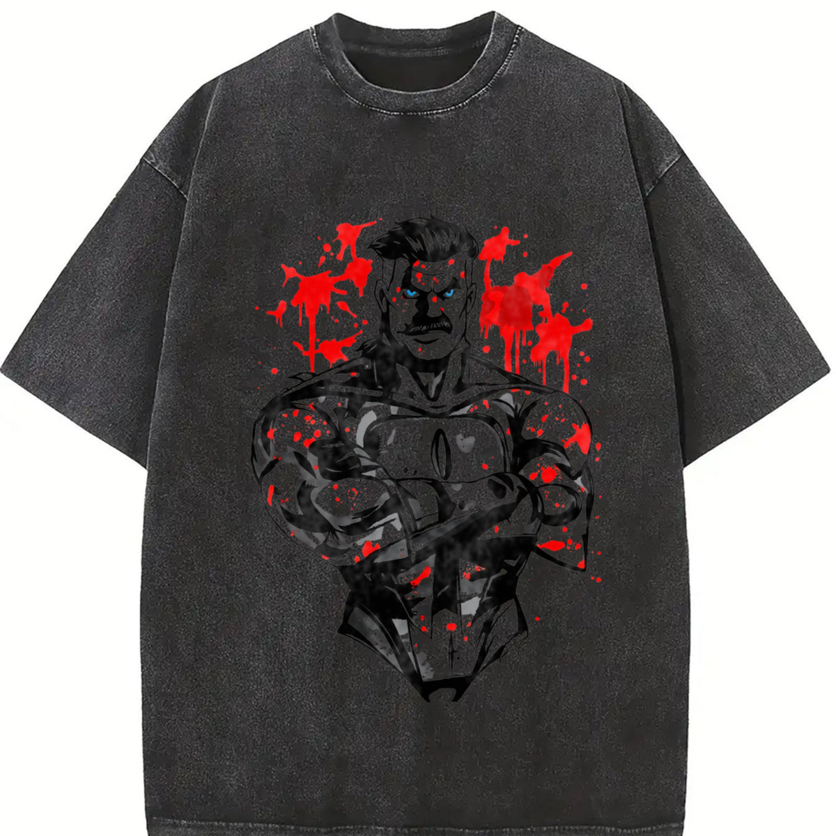 Invincible Viltrumite Warrior Anime Vintage Washed T-Shirt product image 2