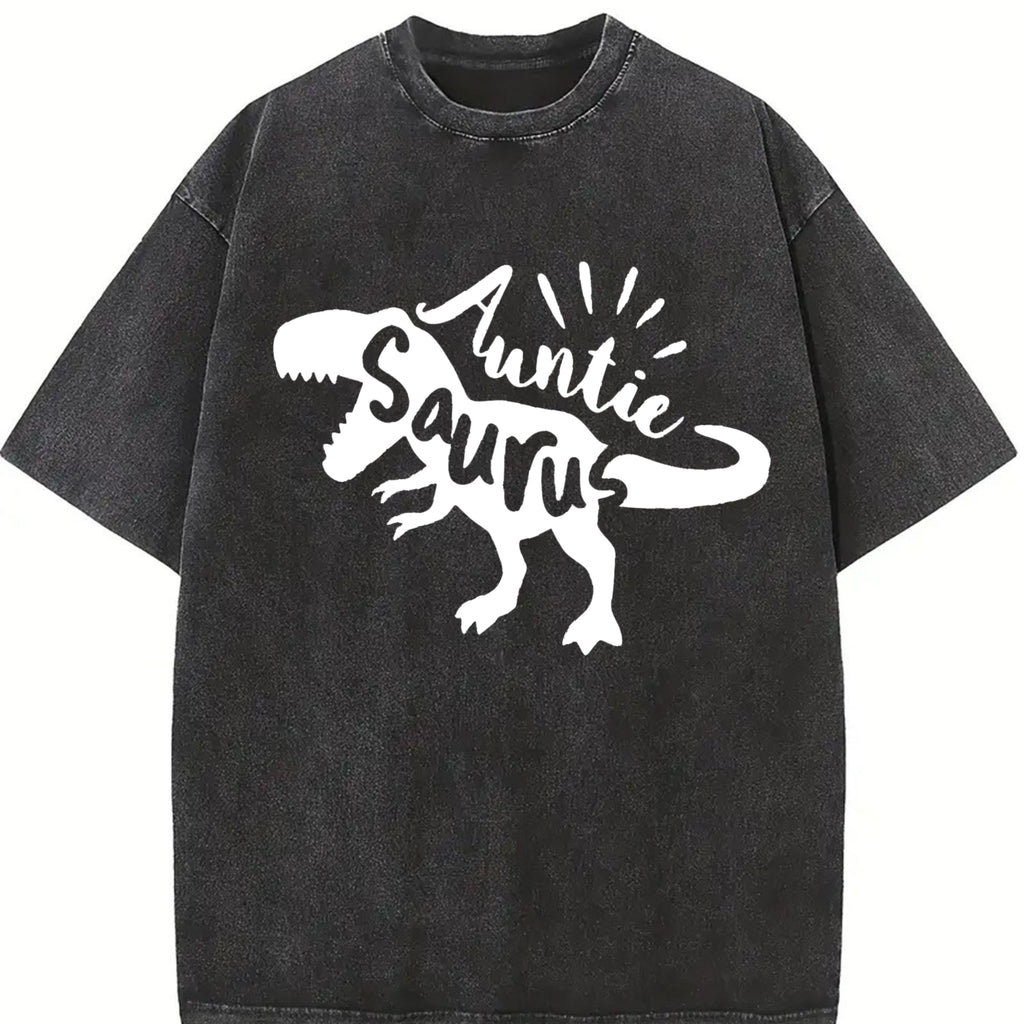 Auntie Saurus Vintage Washed T-Shirt product image 2