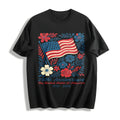 USA 250th Anniversary 4th Of July Back Boho Floral America product image 1