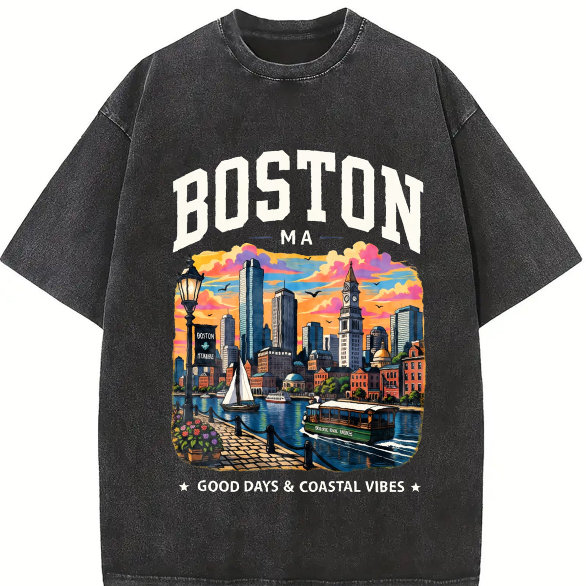 Boston Massachusetts - Ma Travel Vacation Souvenir City product image 2