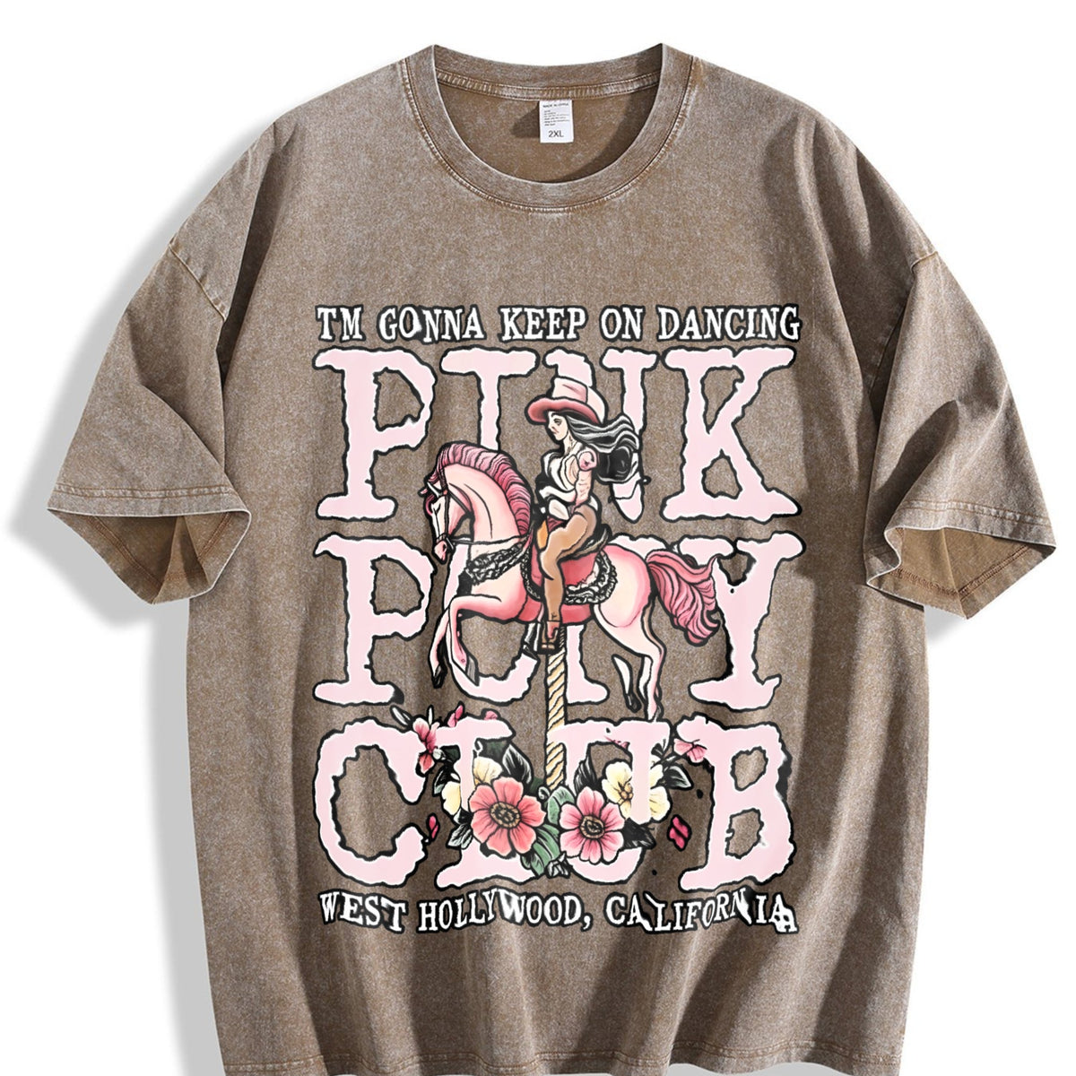 Pink Pony Club Vintage Washed T-Shirt product image 3