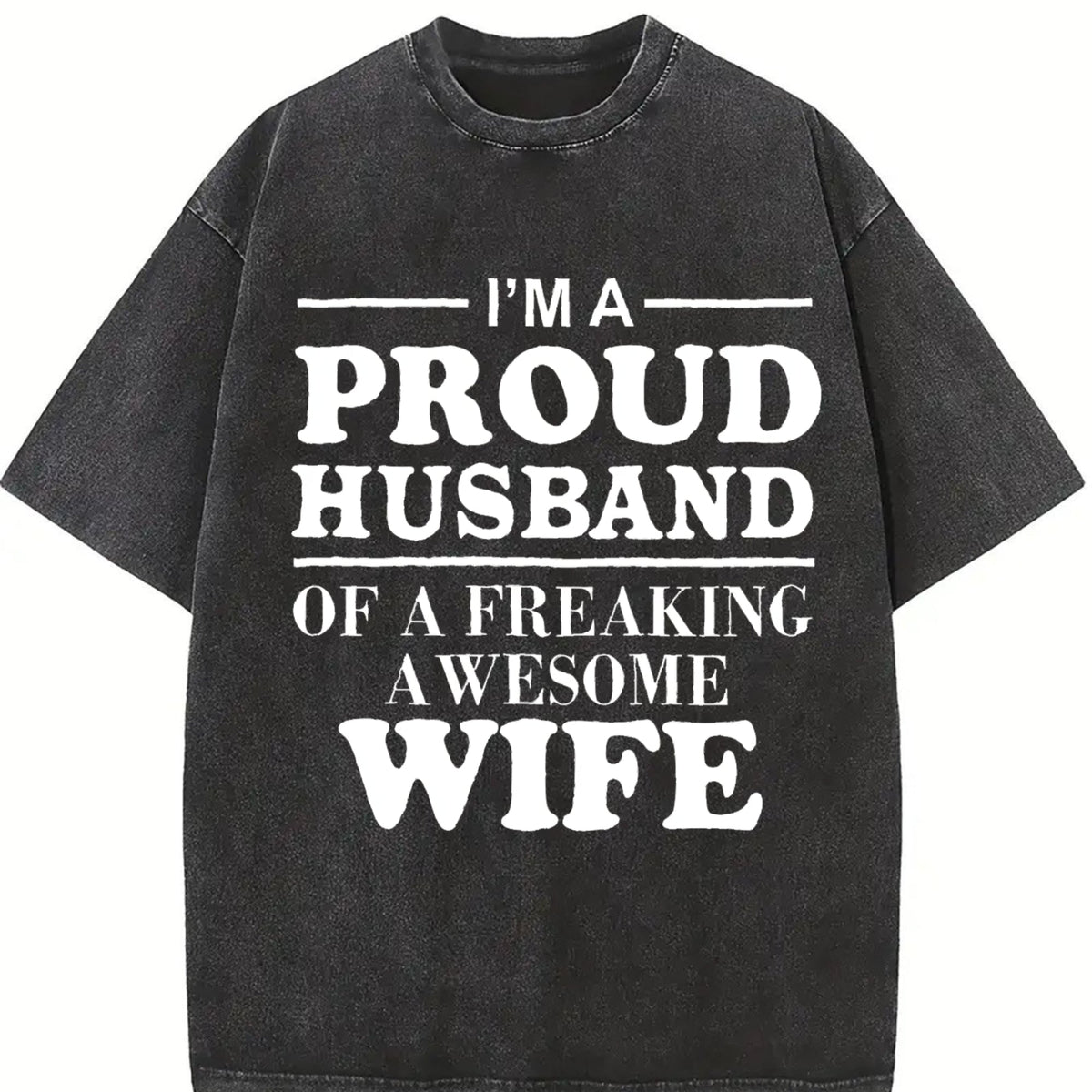 Funny Daughter Wife Slogan Vintage Washed T-Shirt product image 2