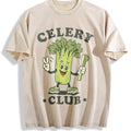 Celery Club Funny Veggie Lover Cartoon Vintage Washed product image 1