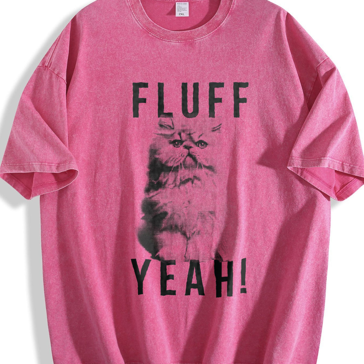Fluff Yeah Funny Kitty Cat Animal Lover For Ladies Vintage product image 7