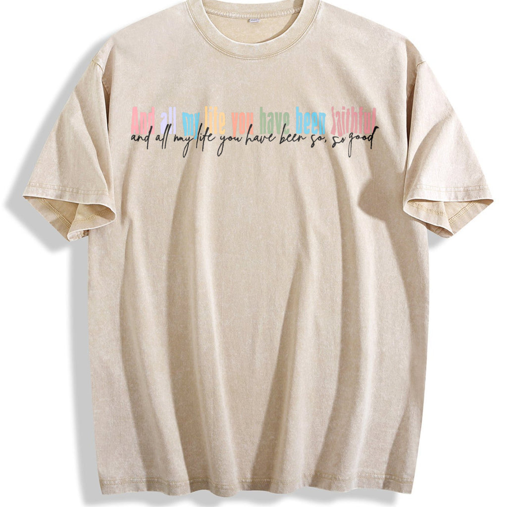 All My Life You Have Been Faithful Vintage Washed T-Shirt product image 1