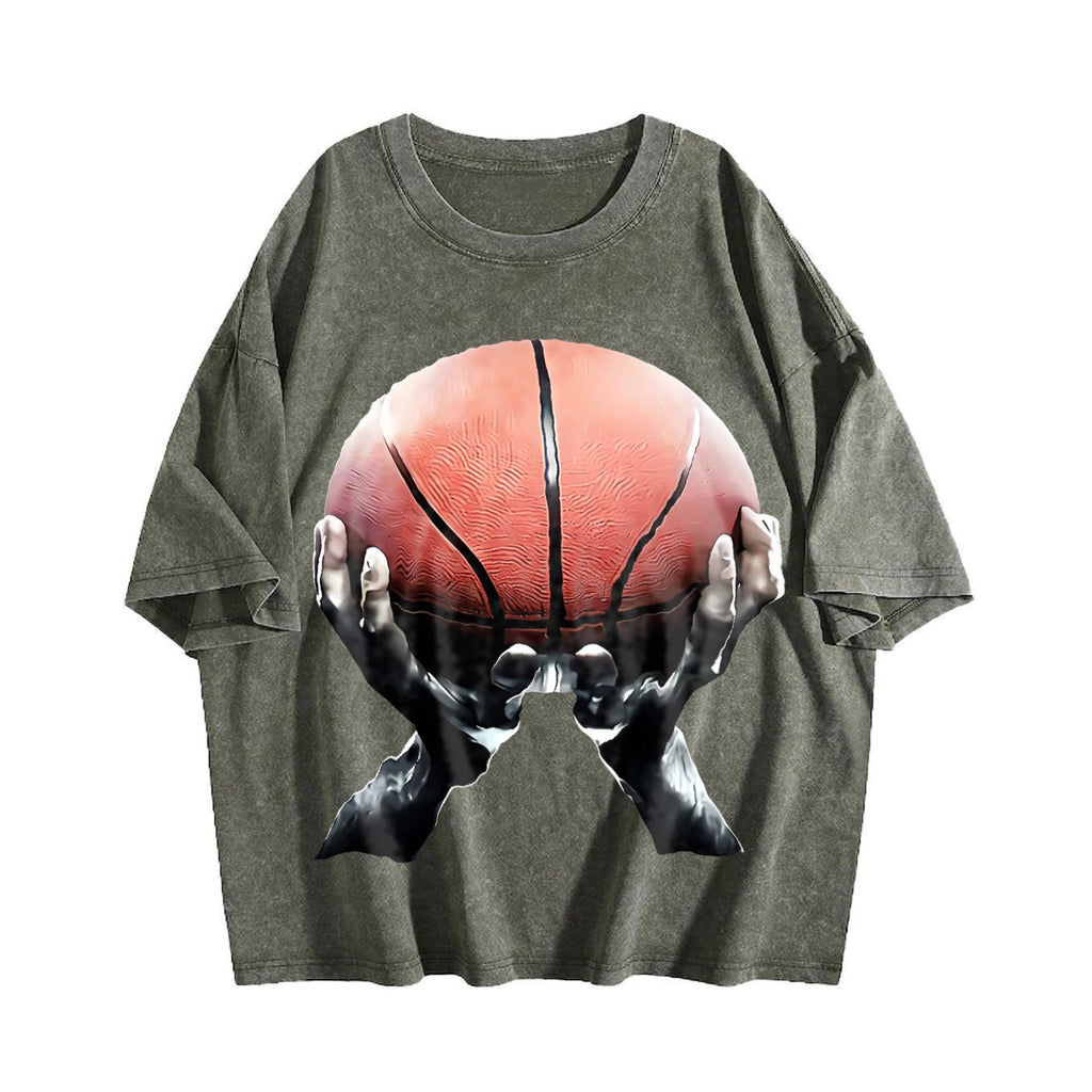 Basketball Vintage Washed T-Shirt product image 4