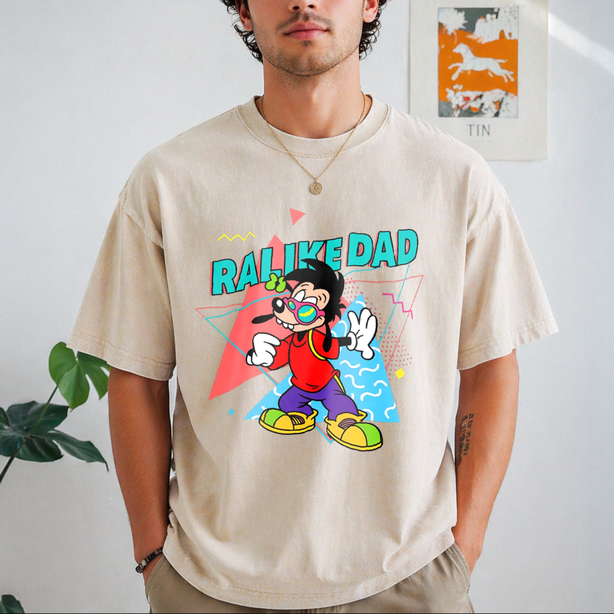 Rad Dad And Like Matching Vintage Washed T-Shirt product image 1