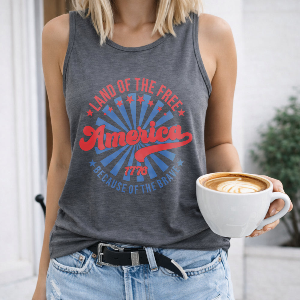 July 4th Women's Tank Top
