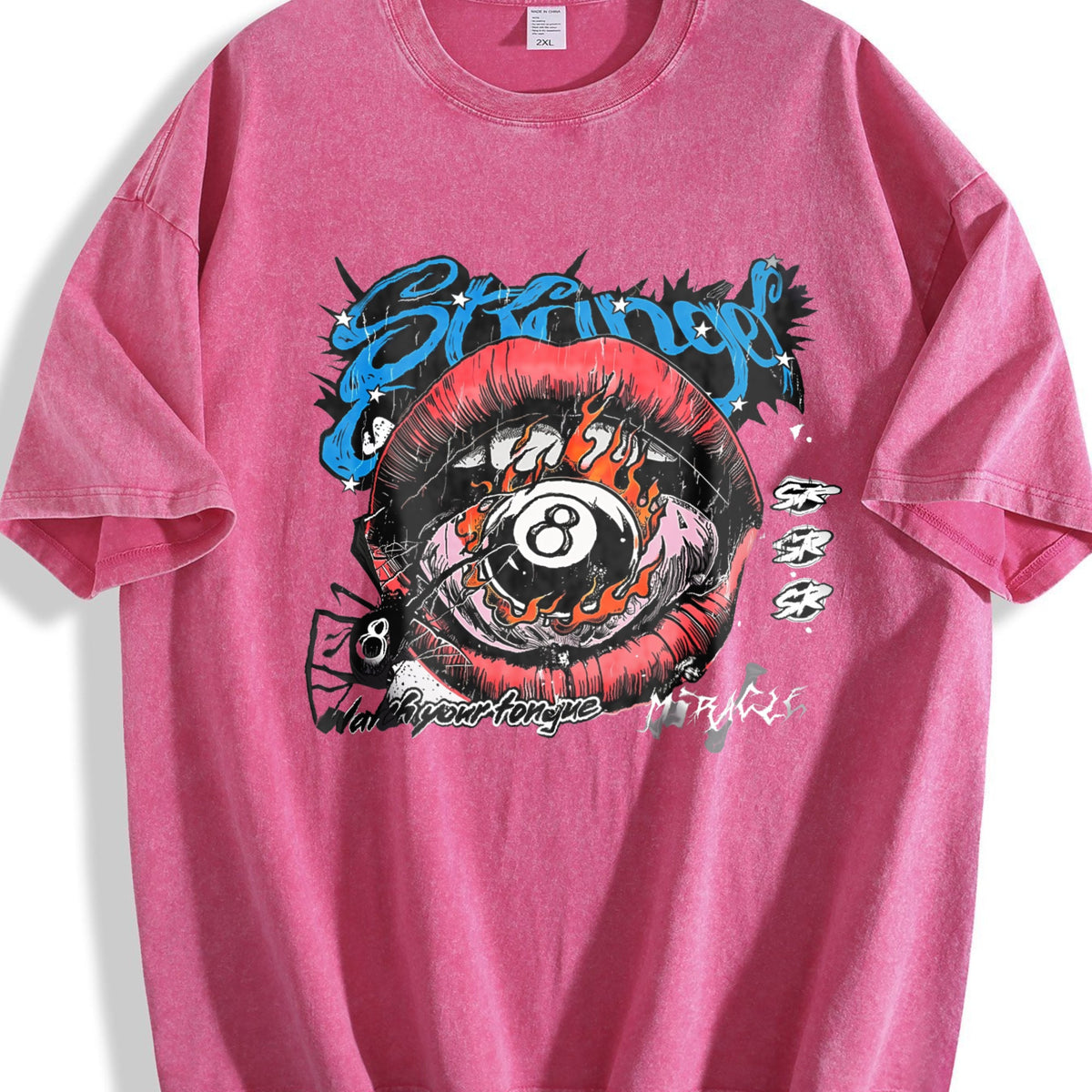 8 Lips Vintage Washed T-Shirt product image 7
