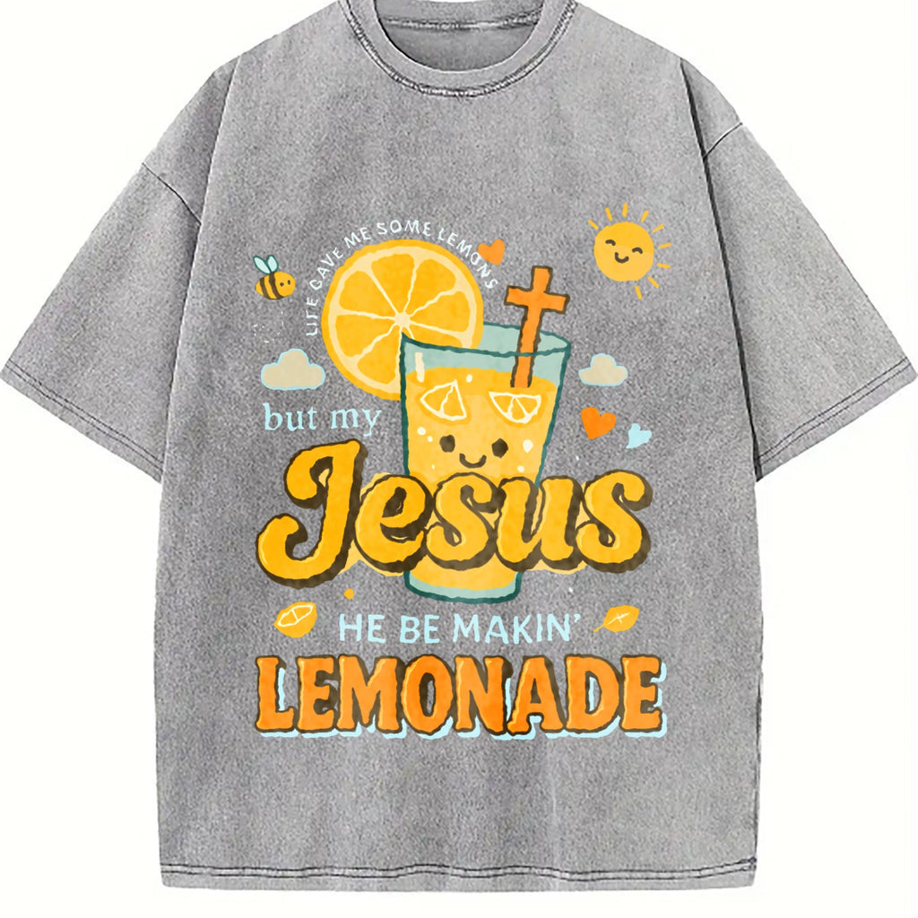 Making Lemonade Washable Vintage Washed T-Shirt product image 5