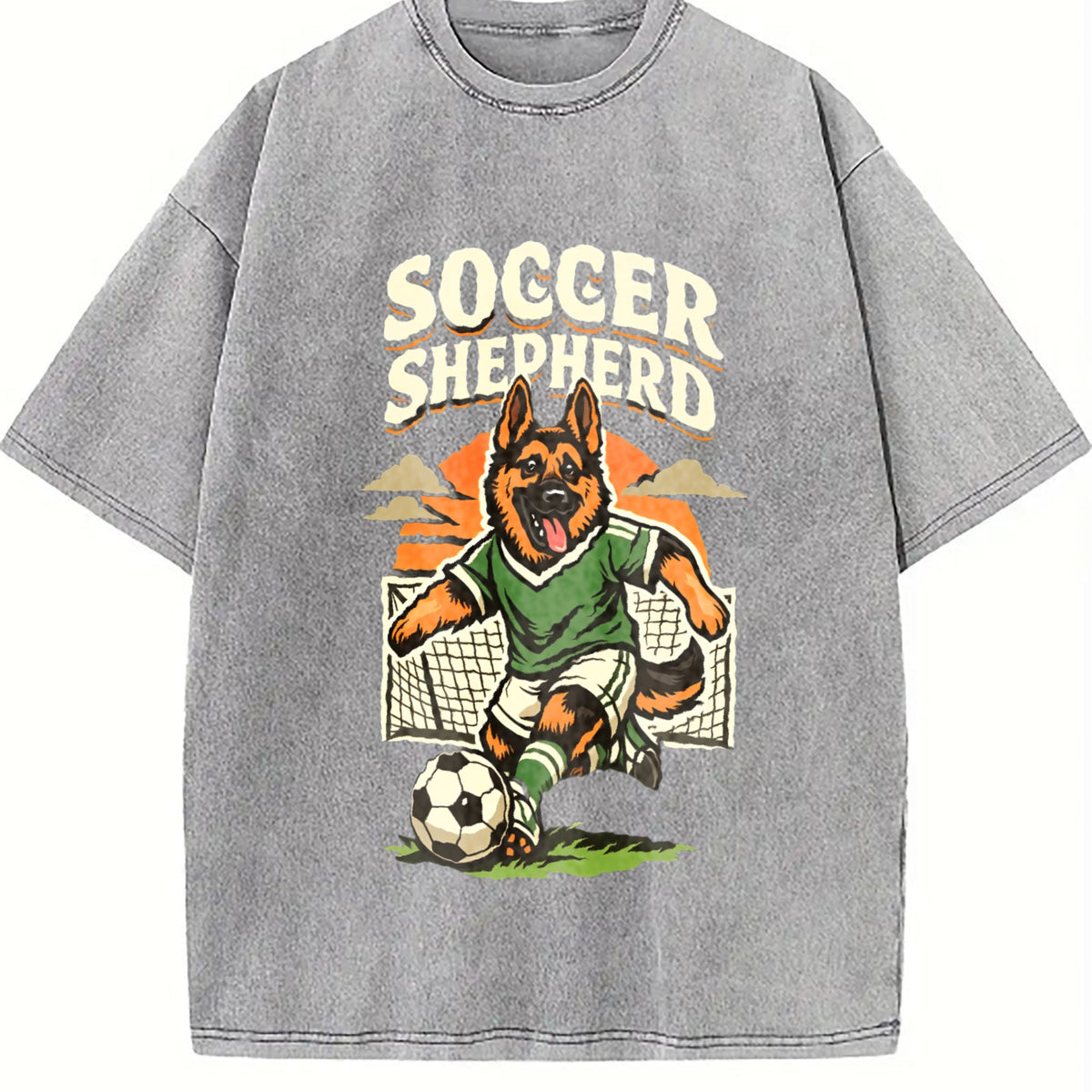 Global Soccer Fan Vintage Washed T-Shirt product image 5