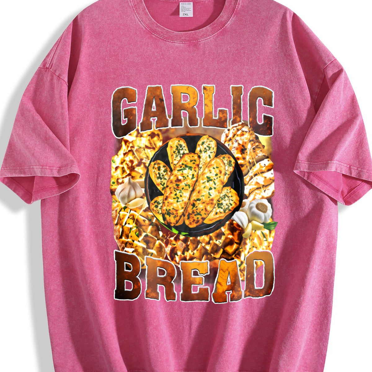 Garlic Bread Vintage Washed T-Shirt product image 7