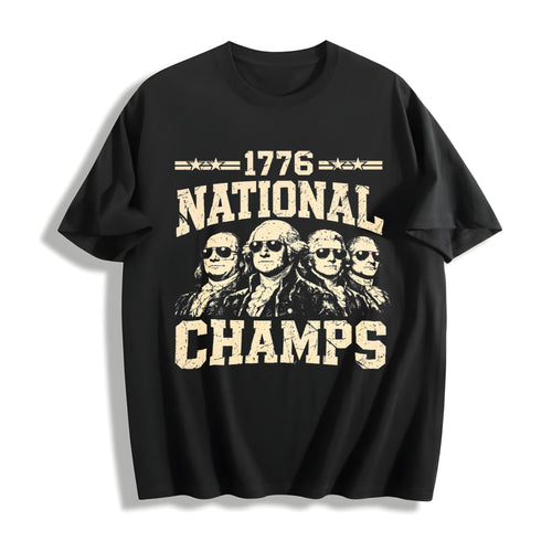 1776 National Champions Cotton T-Shirt product image 1
