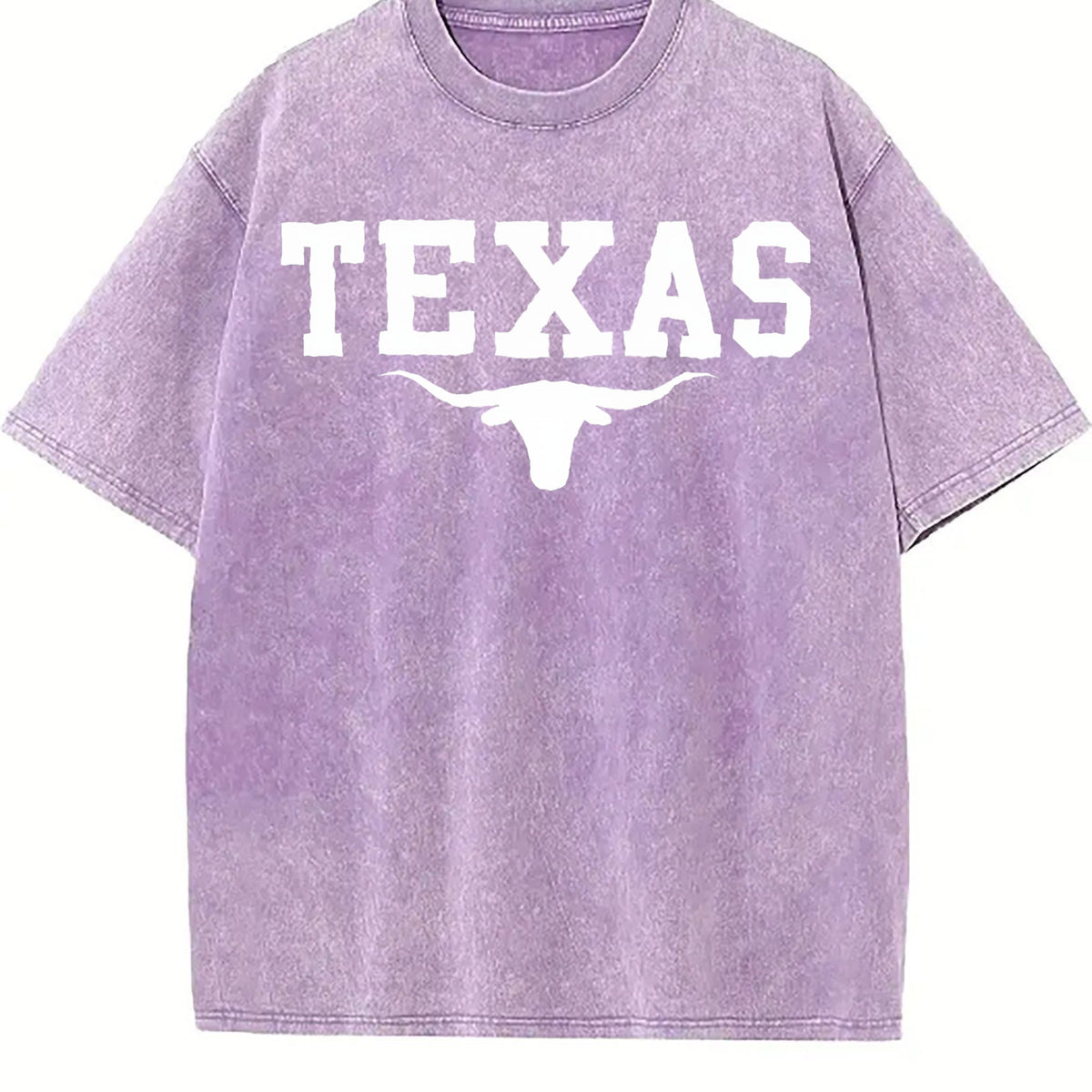 Texas Longhorn Cattle Vintage Washed T-Shirt product image 6