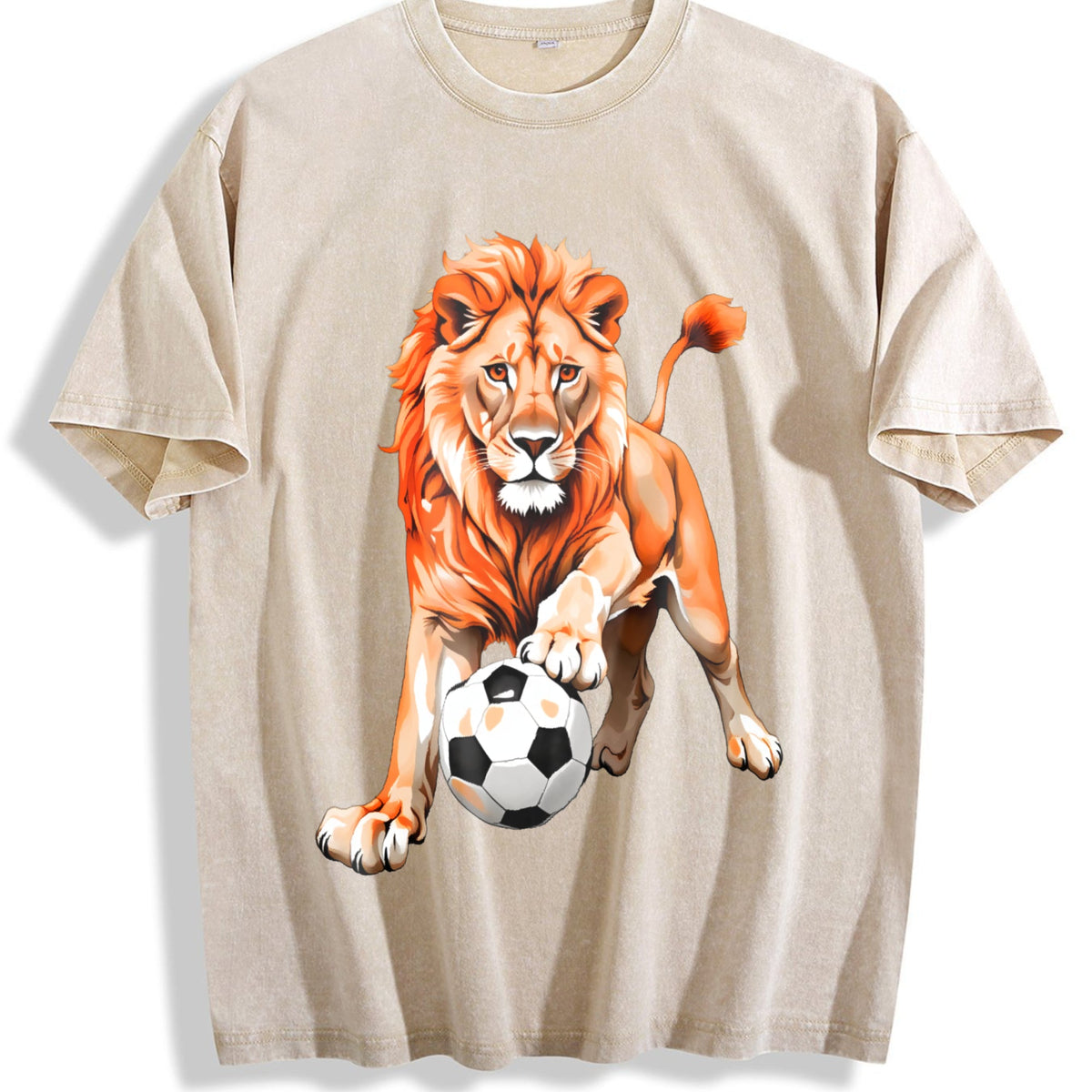 Global Soccer Fan Vintage Washed T-Shirt product image 1
