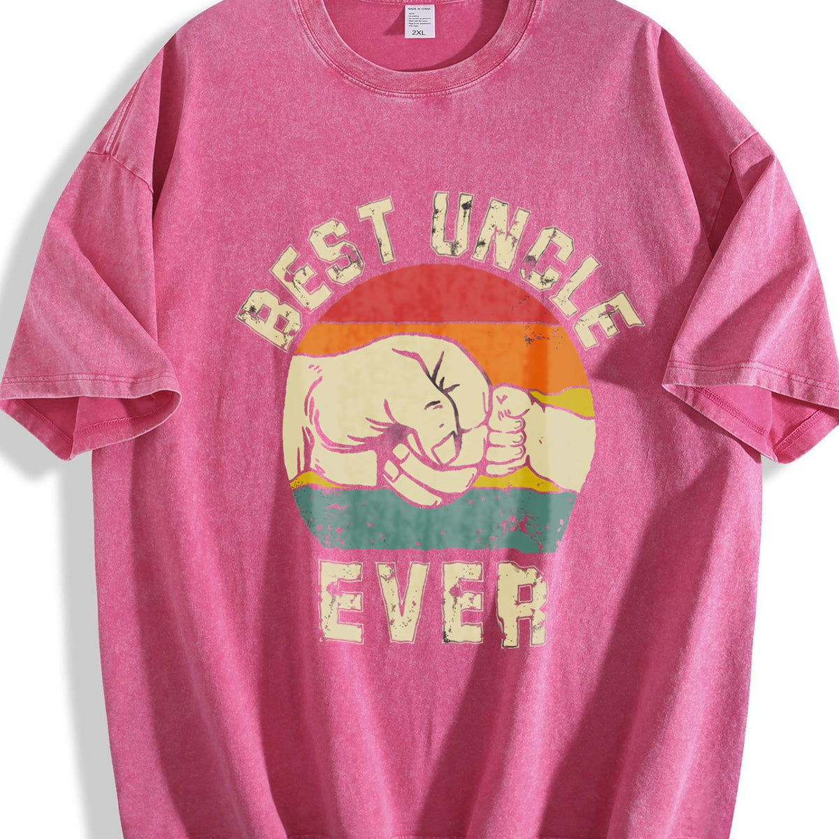 Best Uncle Ever Vintage Washed T-Shirt product image 7