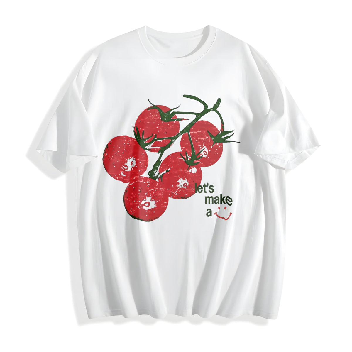 Y2K Tomato Cotton T-Shirt product image 2