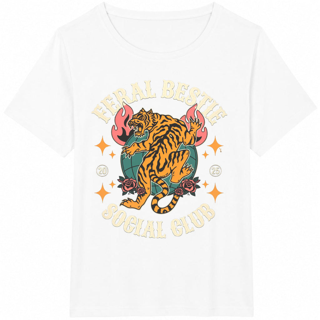 Feral Bestie Social Club Cotton T-Shirt product image 2