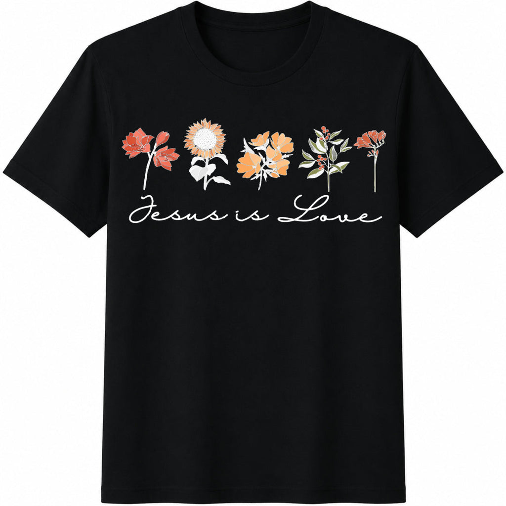 Jesus Is Love Cotton T-Shirt product image 1