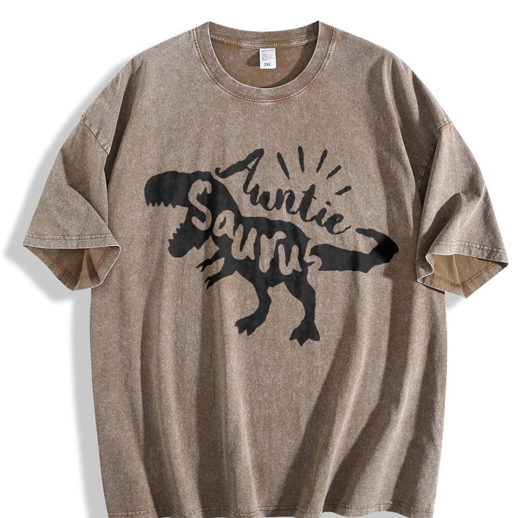 Auntie Saurus Vintage Washed T-Shirt product image 3