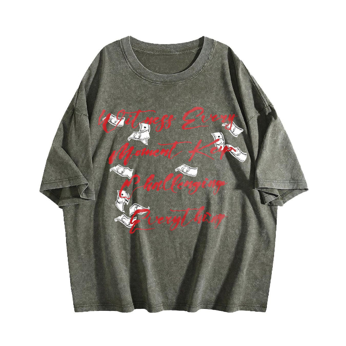 Front Back Tank Vintage Washed T-Shirt product image 4