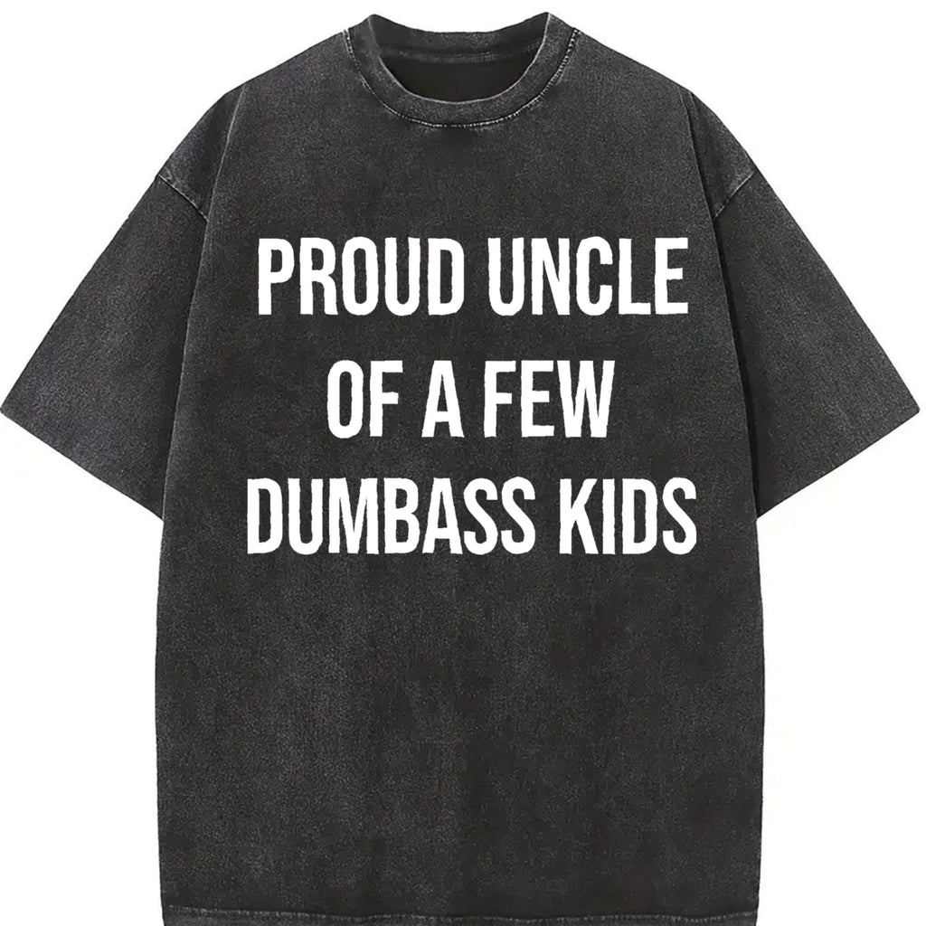 Funny Proud Uncle Of A Few Dumbass Sarcastic Family Vintage product image 2