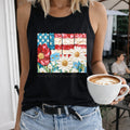 Land Of The Free Because Of The Brave Fourth Of July Women's Tank Top