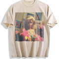 Doll with a Bouquet of Flowers Vintage Washed T-Shirt product image 1