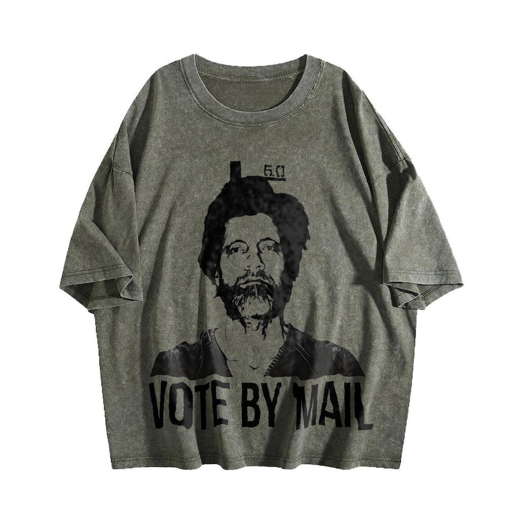 Vote By Mail Ted Kaczynski : Political Meme Vintage Washed product image 4