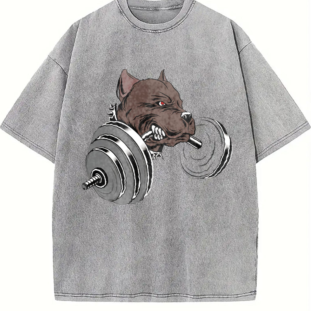 Gym Motivation Vintage Washed T-Shirt product image 5
