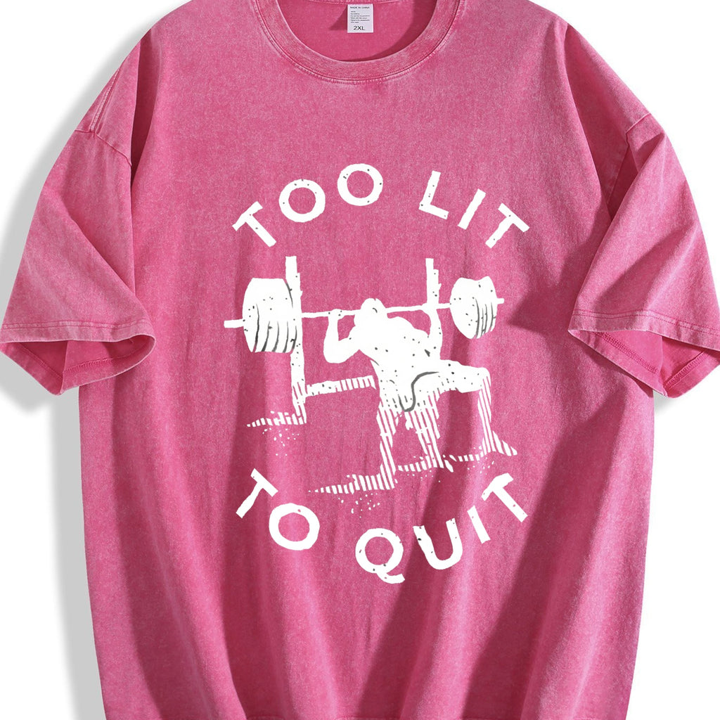 Gym Motivation Vintage Washed T-Shirt product image 7