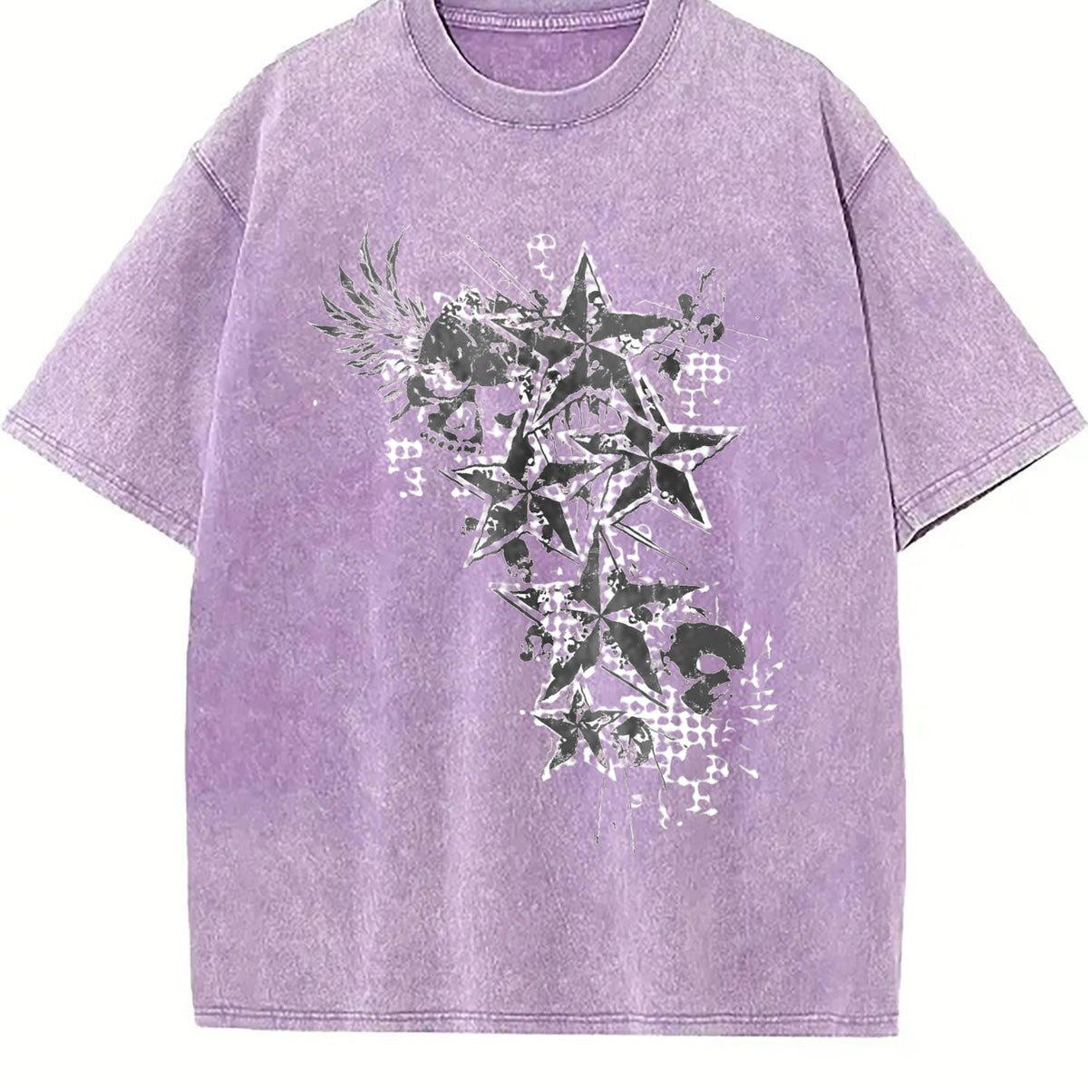Y2K Aesthetic Red Goth E-girl Gothic 90s Vintage Washed product image 6