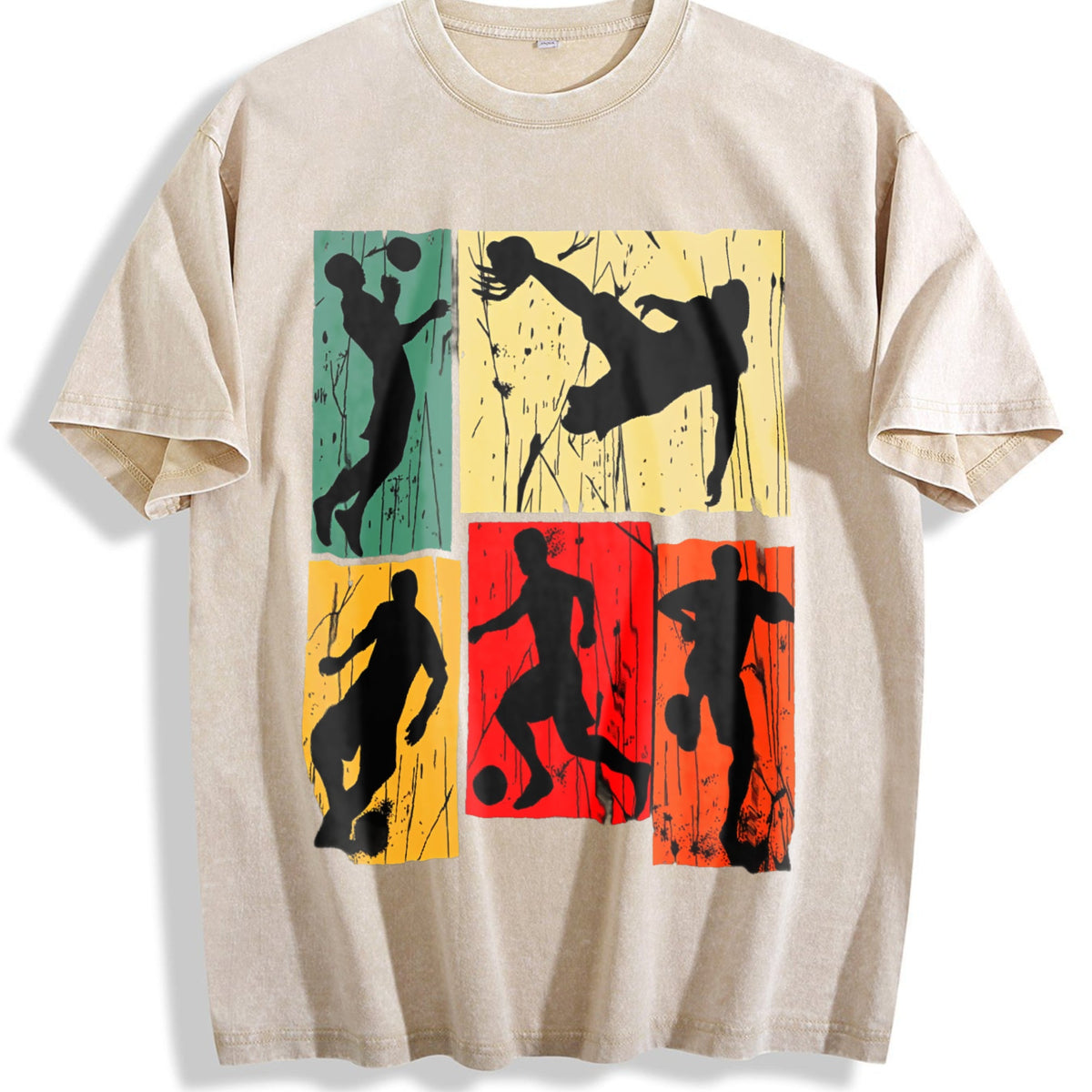 Global Soccer Fan Vintage Washed T-Shirt product image 1