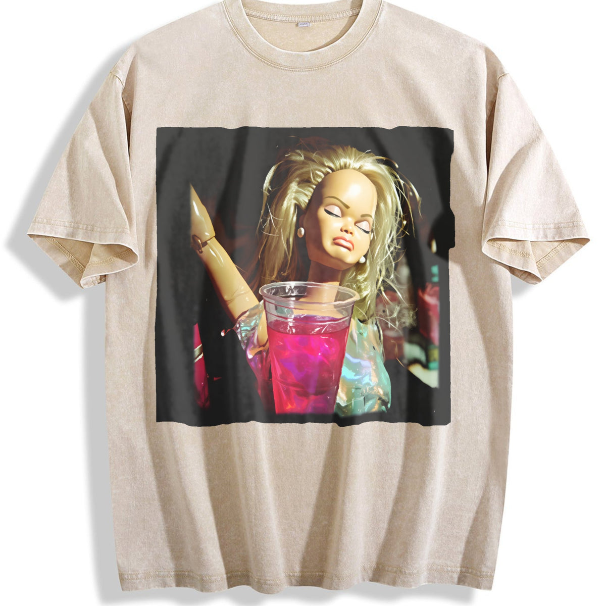 Chic Vintage Washed T-Shirt product image 1