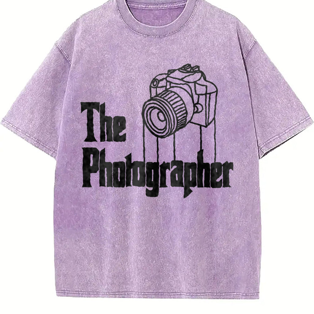Photographer Element Vintage Washed T-Shirt product image 6