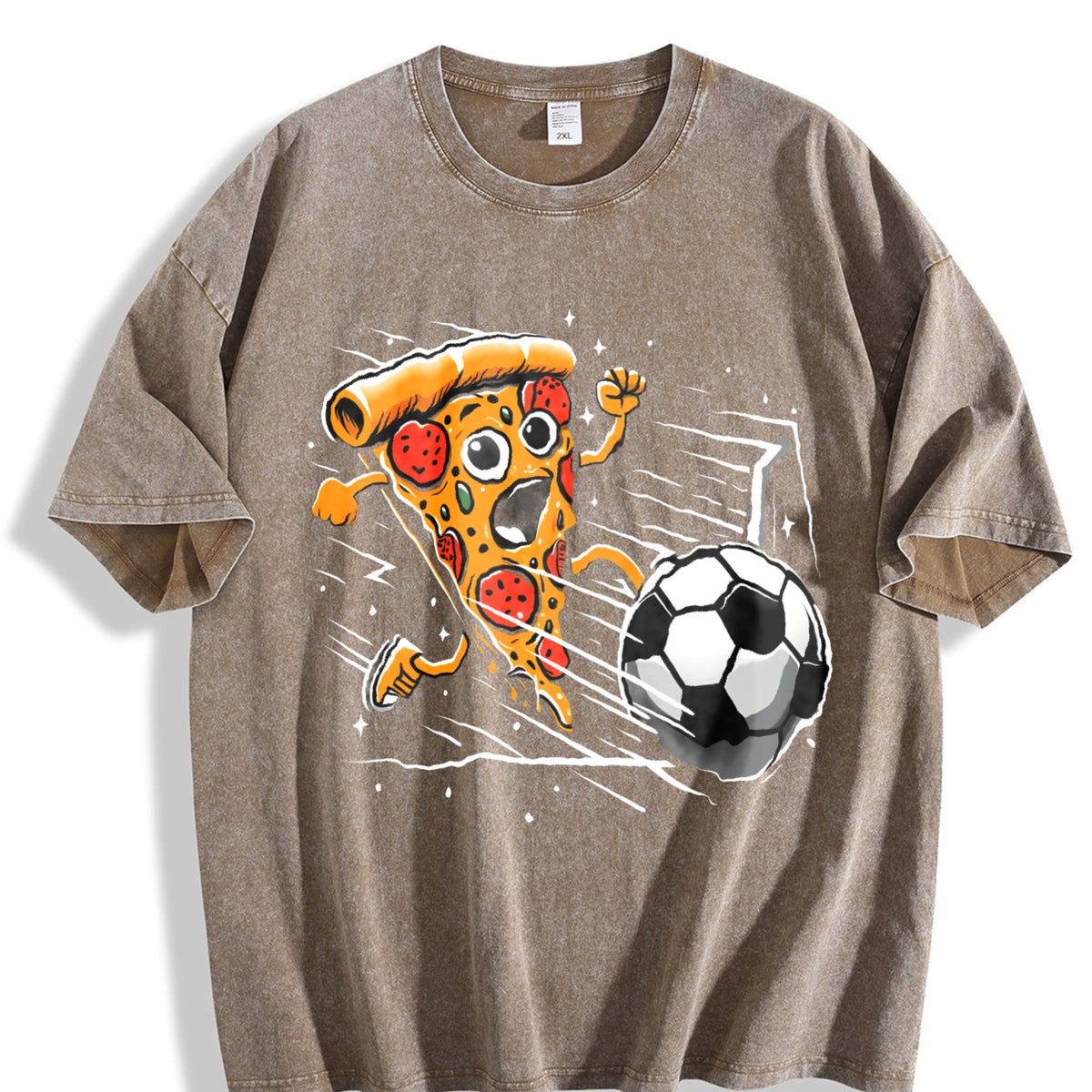 Global Soccer Fan Vintage Washed T-Shirt product image 3