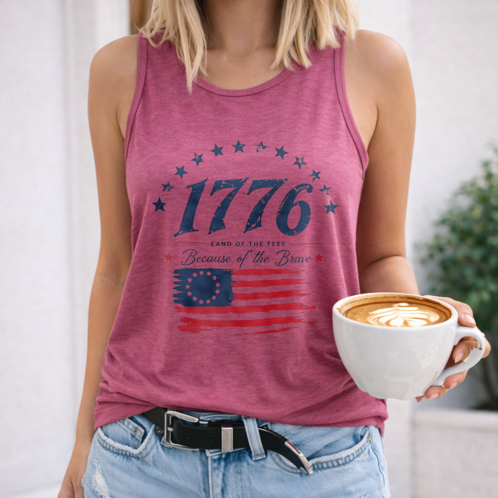 Land Of The Free Women's Tank Top