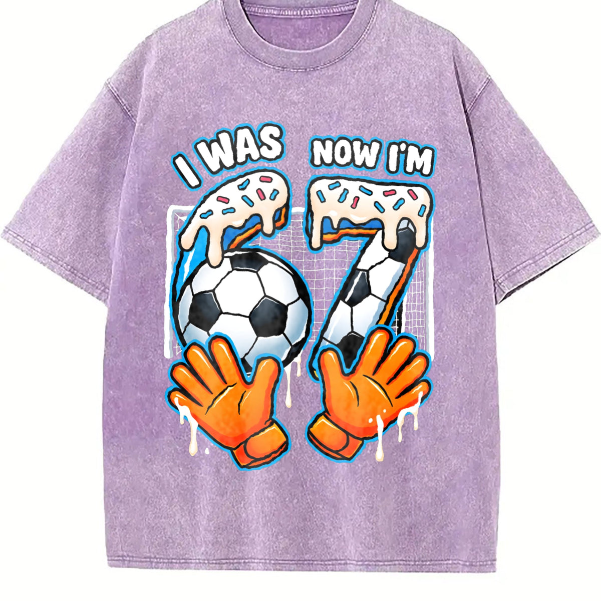 Global Soccer Fan Vintage Washed T-Shirt product image 6