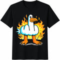 Funny Rude Seagull Cotton T-Shirt product image 1