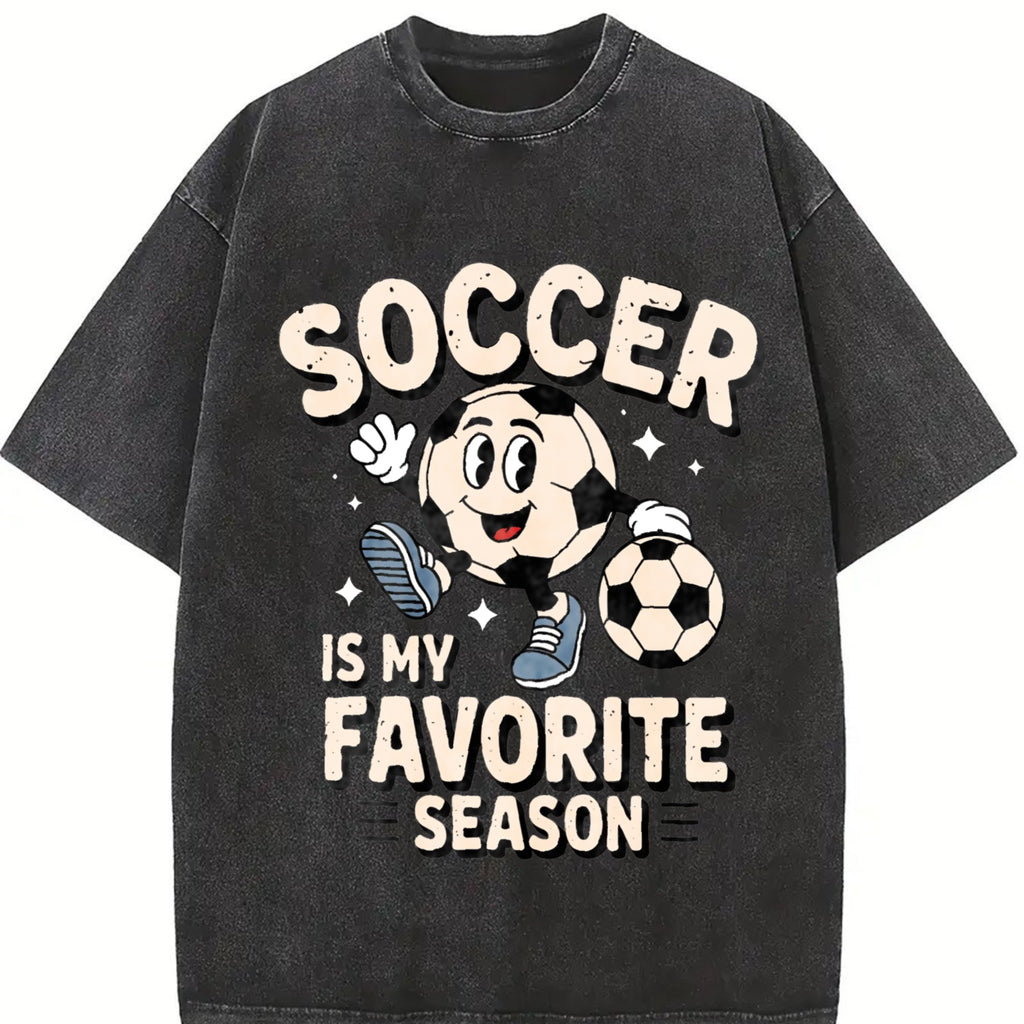 Global Soccer Fan Vintage Washed T-Shirt product image 2