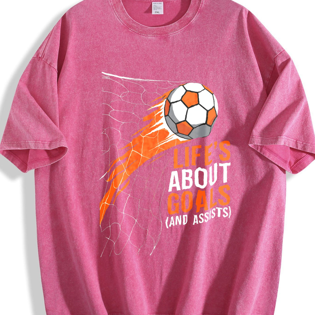 Global Soccer Fan Vintage Washed T-Shirt product image 7