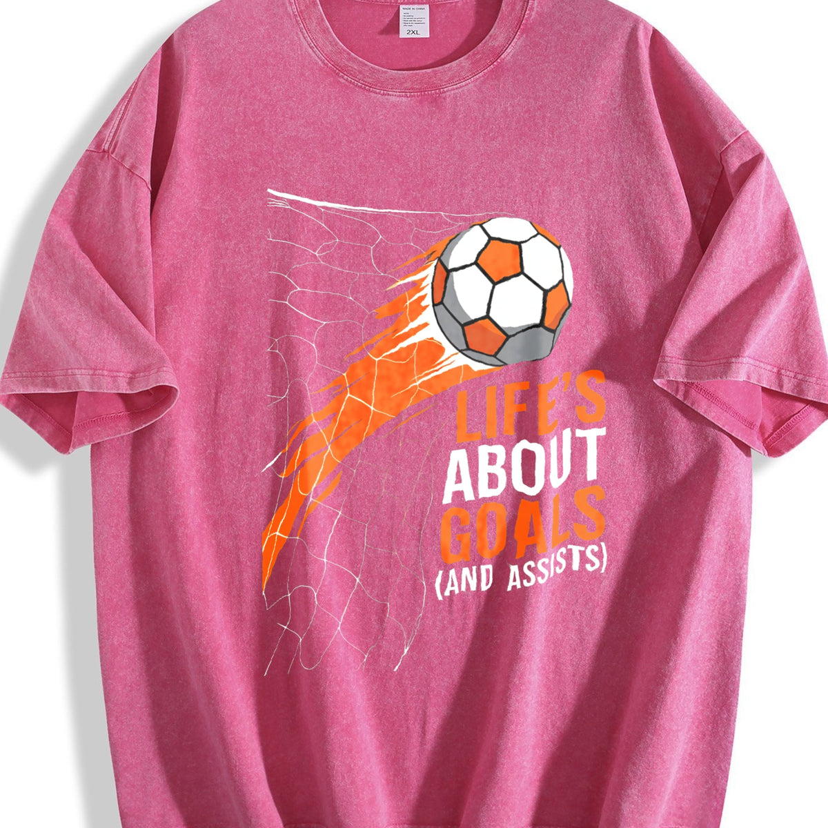 Global Soccer Fan Vintage Washed T-Shirt product image 7